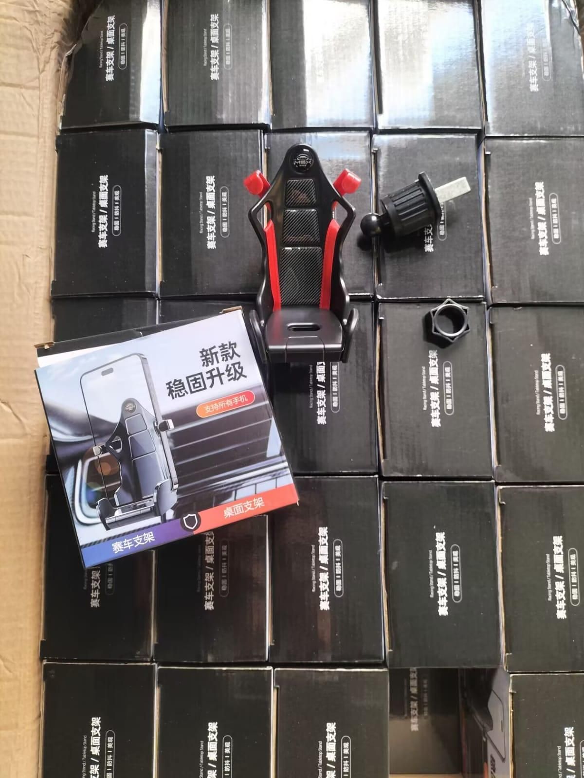 Car Phone Holder Mount for All Smartphones (Red) Contains: Pack of 1