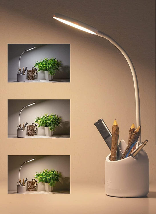 Study Table Desk Lamp With Pen Holder