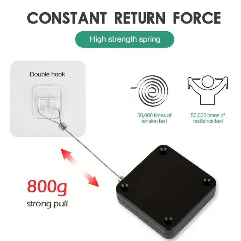 Easy-Install Automatic Door Closer - Adjustable, No-Drilunt with Sensor for Effortlel Surface Moss Closing