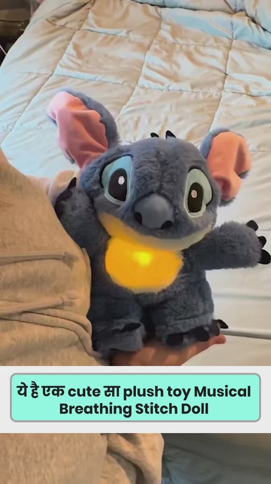 Musical Breathing Stitch Doll